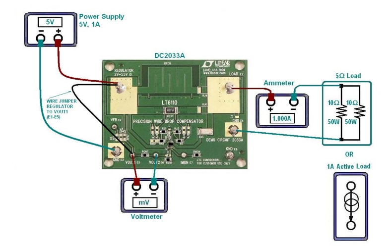 Analog Devices Inc. LT6110 DC3033A-Demonstrationsboard
